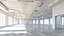 office building interior exterior 3D