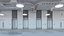 office building interior exterior 3D