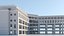 office building interior exterior 3D