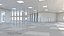 office building interior exterior 3D