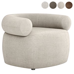 sarah ellison huggy armchair 3D
