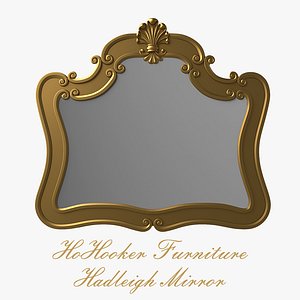 3d model hooker furniture hadleigh mirror