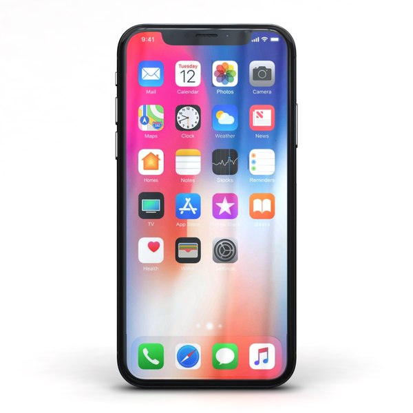 Apple iphone x space 3D model - TurboSquid 1223404