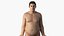 Piel, esqueleto y sistema vascular masculinos obesos