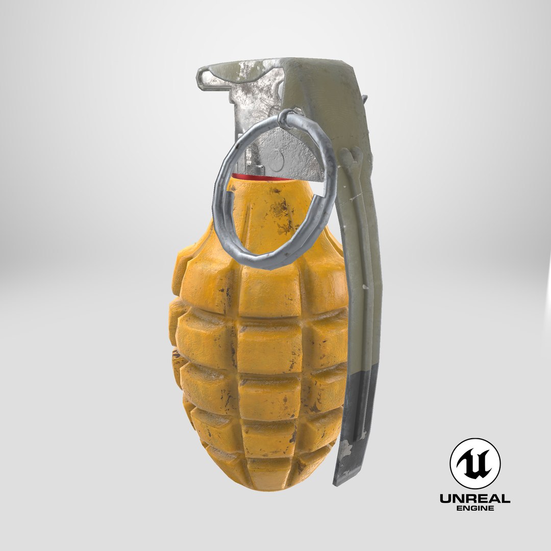3D Used American Mk2 Fragmentation Hand Grenade https://p.turbosquid.com/ts-thumb/BH/lkDQxL/pb/stemcell_unreal_render/png/1737043345/1920x1080/fit_q87/db08e6de91a1c1d103669c7010502cd34df903ac/stemcell_unreal_render.jpg