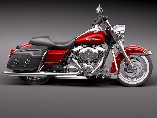 3d harley davidson road king