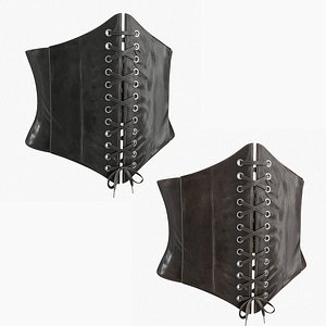 Corset Leather 3D model