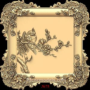 (75) STL Model for CNC Router Machine, 3d Printer, Aspire, Artcam