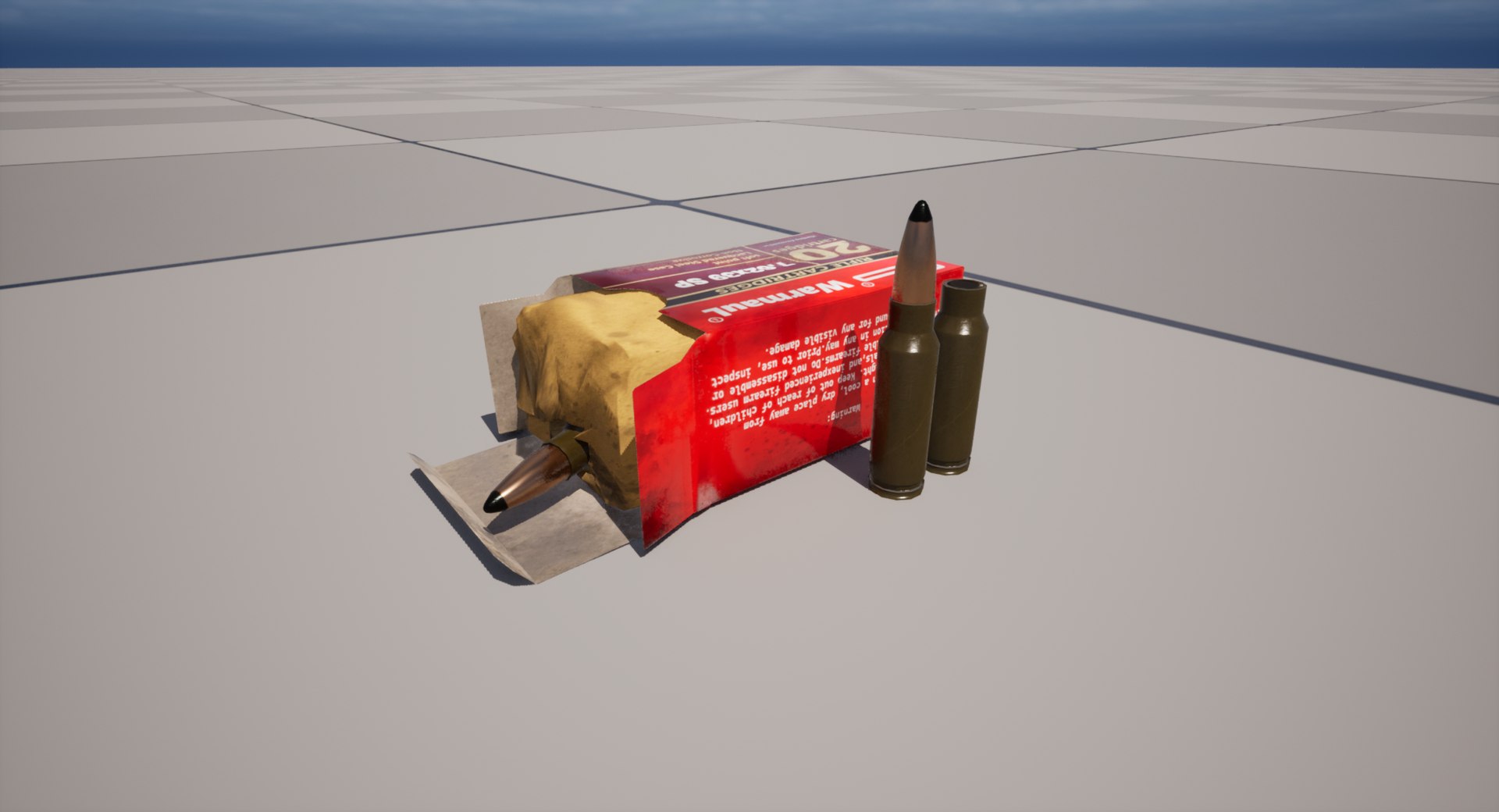 3D model Ammunition Box 7 62x39 SP for AK SKS RPD - TurboSquid 2150933