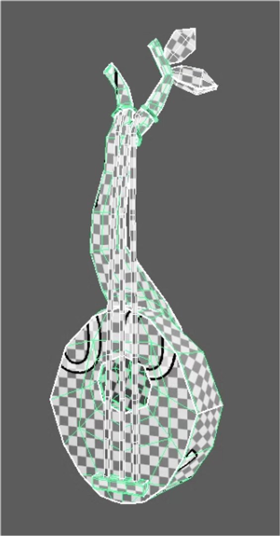 Wooden gittern 3D model - TurboSquid 1641470