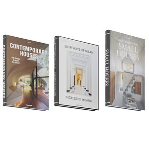 3D Books Collection Architecture Taschen model