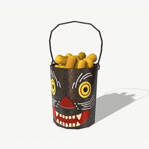 North style decor pail October