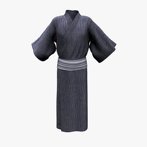 3D Male Kimono model