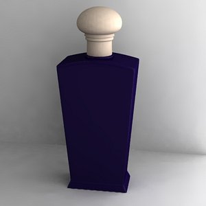 3d shampoo model