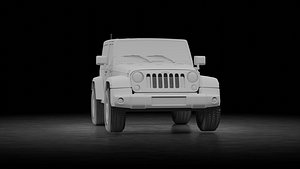 Jeep Wrangler Rubicon 2010 3D model