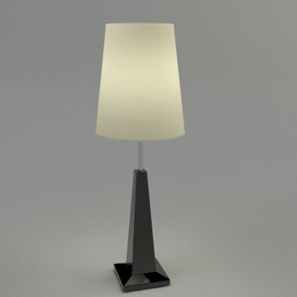table lamp - materials 3d model