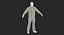 builder wearing orange long 3D model