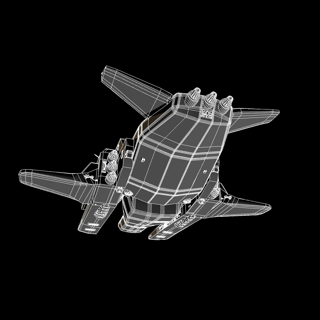 Shuttle Craft 03 Model - TurboSquid 2188608