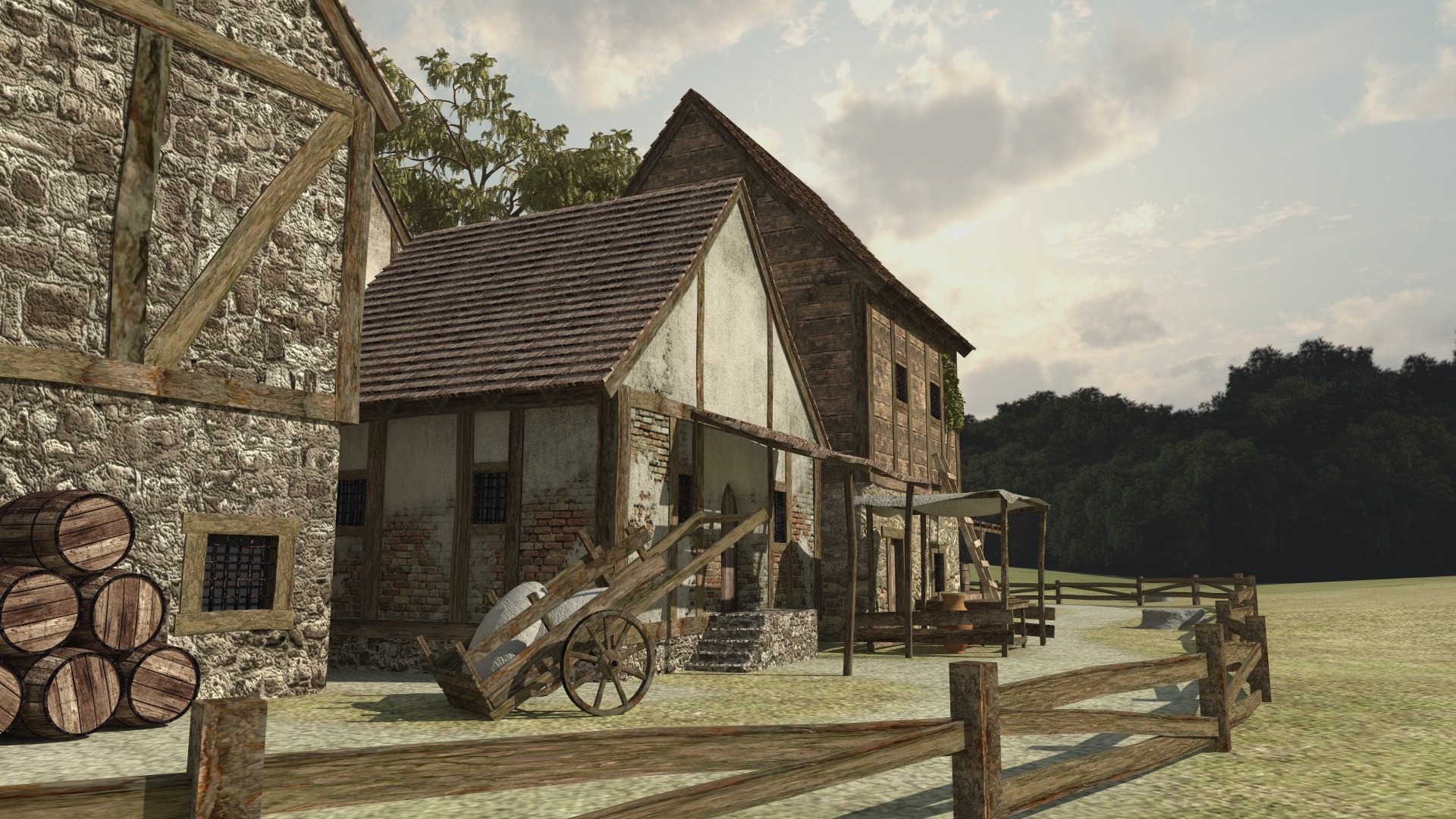 European Medieval Village 3D model https://p.turbosquid.com/ts-thumb/BI/ErMQ5A/Bo/17/jpg/1680540539/1920x1080/fit_q87/8c0e0e876da01a38ea031bcd1872fc84ee4a5ca8/17.jpg