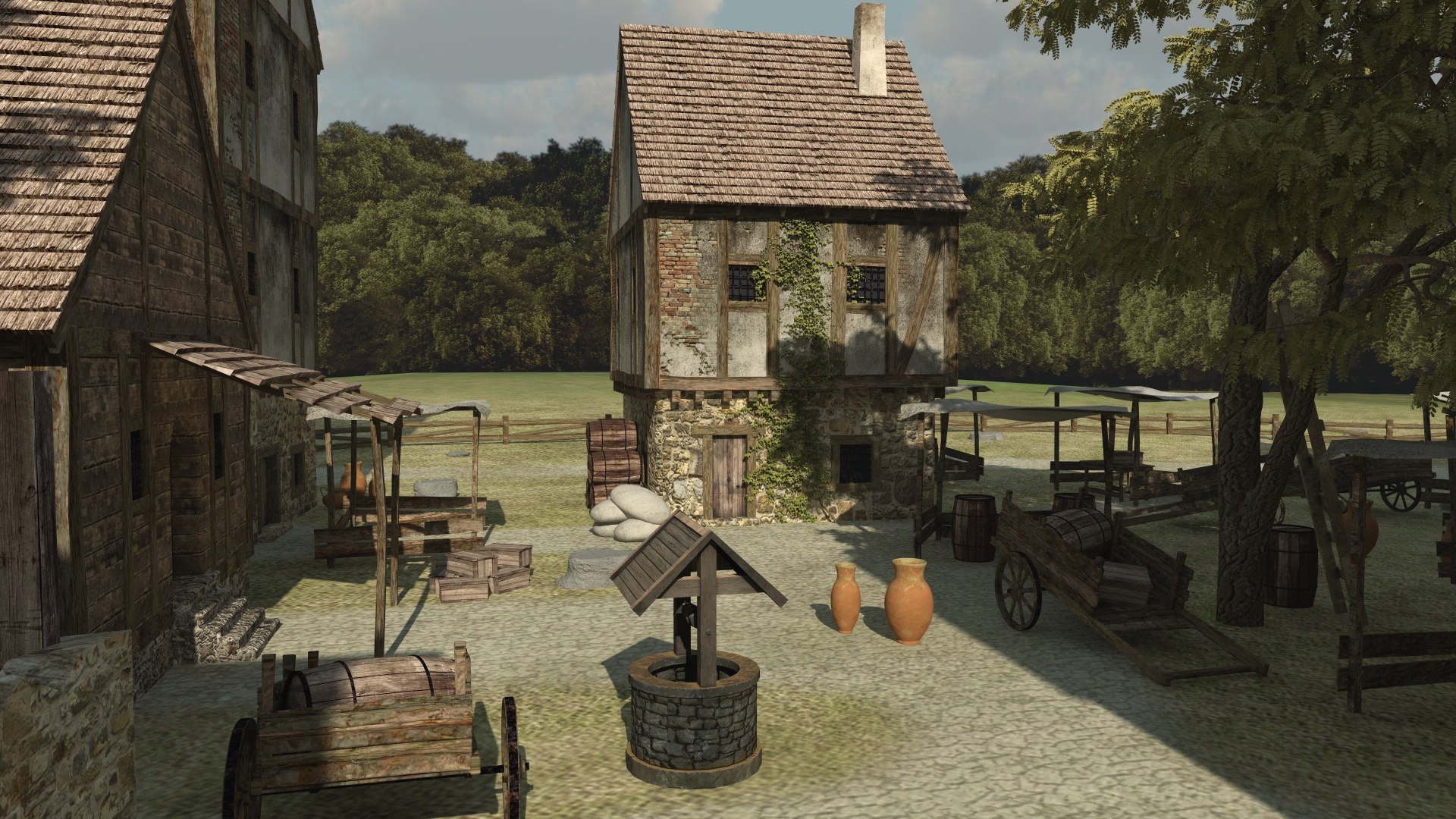 European Medieval Village 3D model https://p.turbosquid.com/ts-thumb/BI/ErMQ5A/hG/11/jpg/1680540517/1920x1080/fit_q87/920b1e08723c9a1be4e574e4ccf6895ccb039ae2/11.jpg