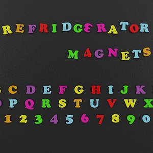 refridgerator magnets 3ds
