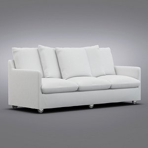 Crate and Barrel - Catalina Sofa with Casters
