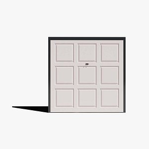 3D Garage Door 04