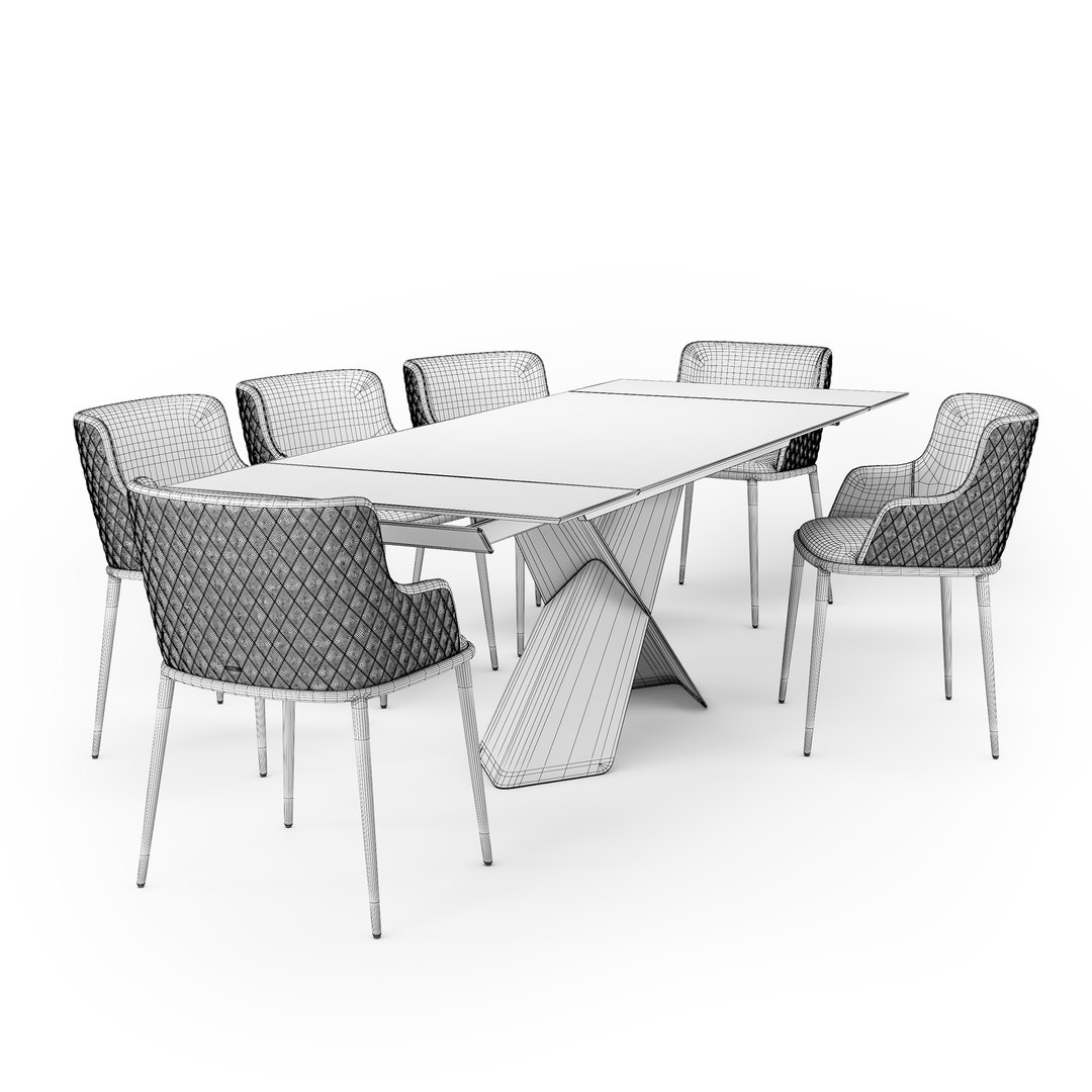 3D Tyron Table Magda Ml - TurboSquid 1633059