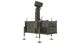 3D model Leonardo Kronos Land Radar