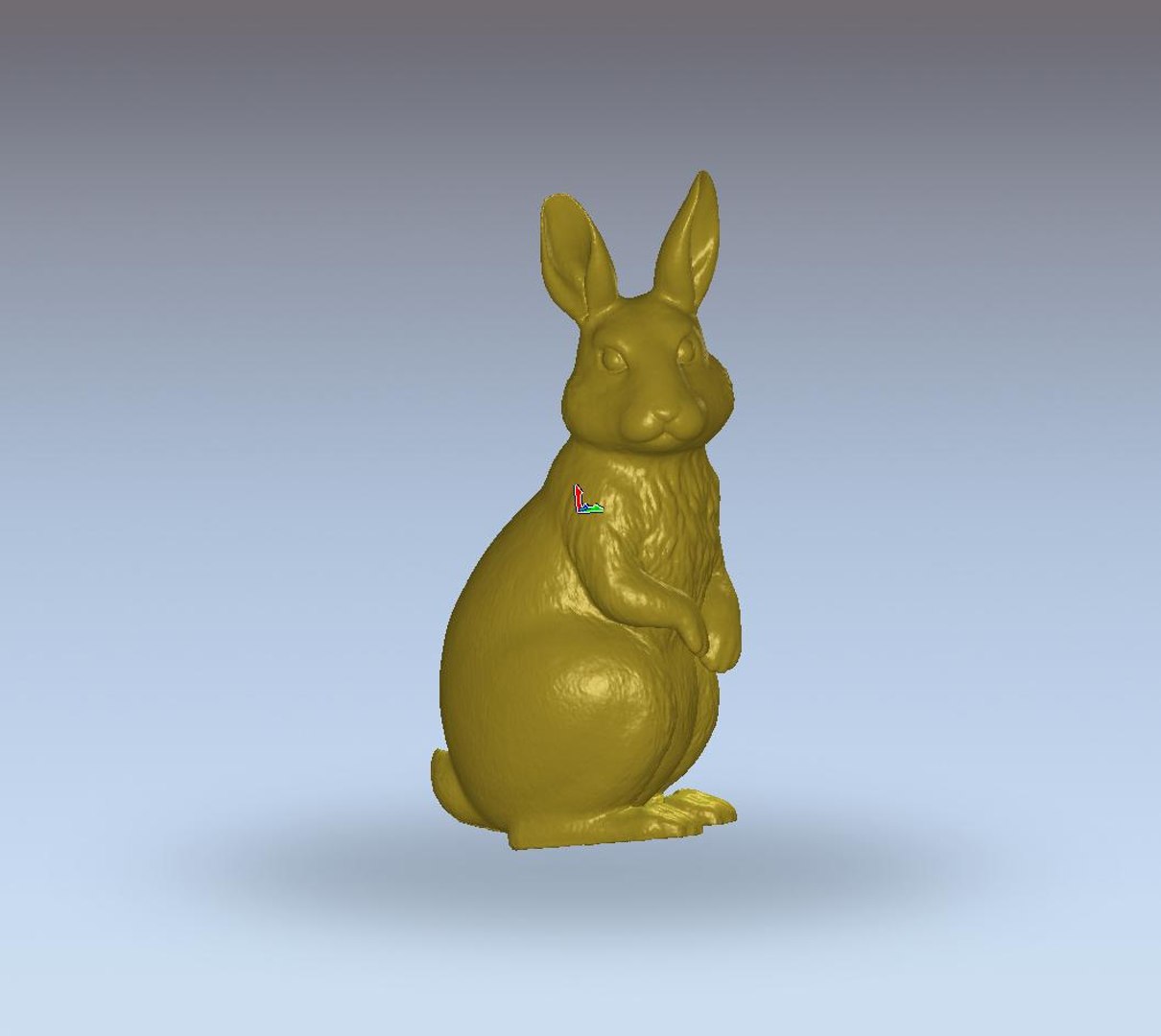 3D OBJ Rabbit Animal Rodent