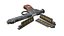 PBR Roth Steyr 1907 M7 gun with magazine low-poly