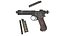 PBR Roth Steyr 1907 M7 gun with magazine low-poly