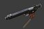 PBR Roth Steyr 1907 M7 gun with magazine low-poly