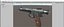 PBR Roth Steyr 1907 M7 gun with magazine low-poly