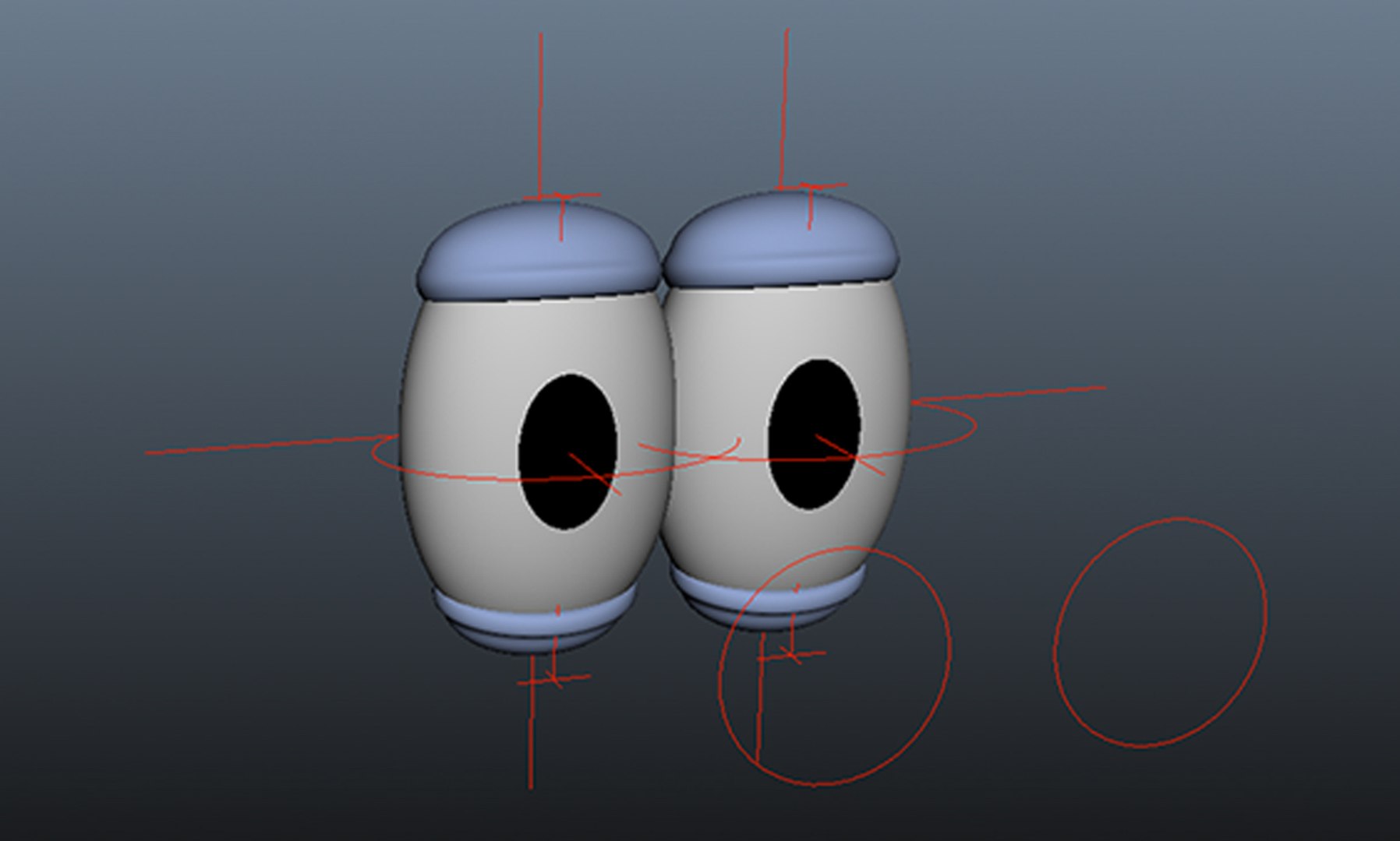 Cartoon Eye Rig 3D Model - TurboSquid 1218681