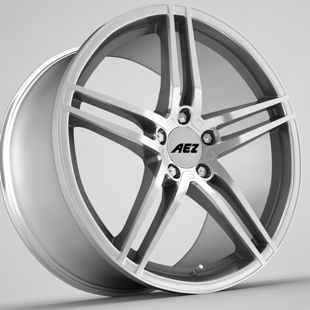 3d Model Aez Wheel Rims