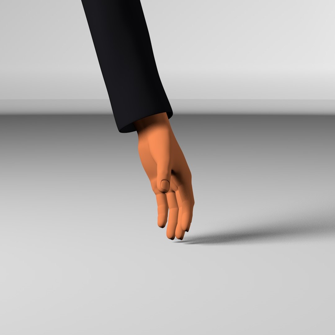 Hand 3d 3ds