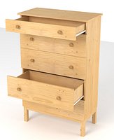 Ikea tarva series drawer 79cmx39x127cm
