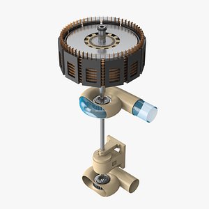 3D Francis Turbine Generator