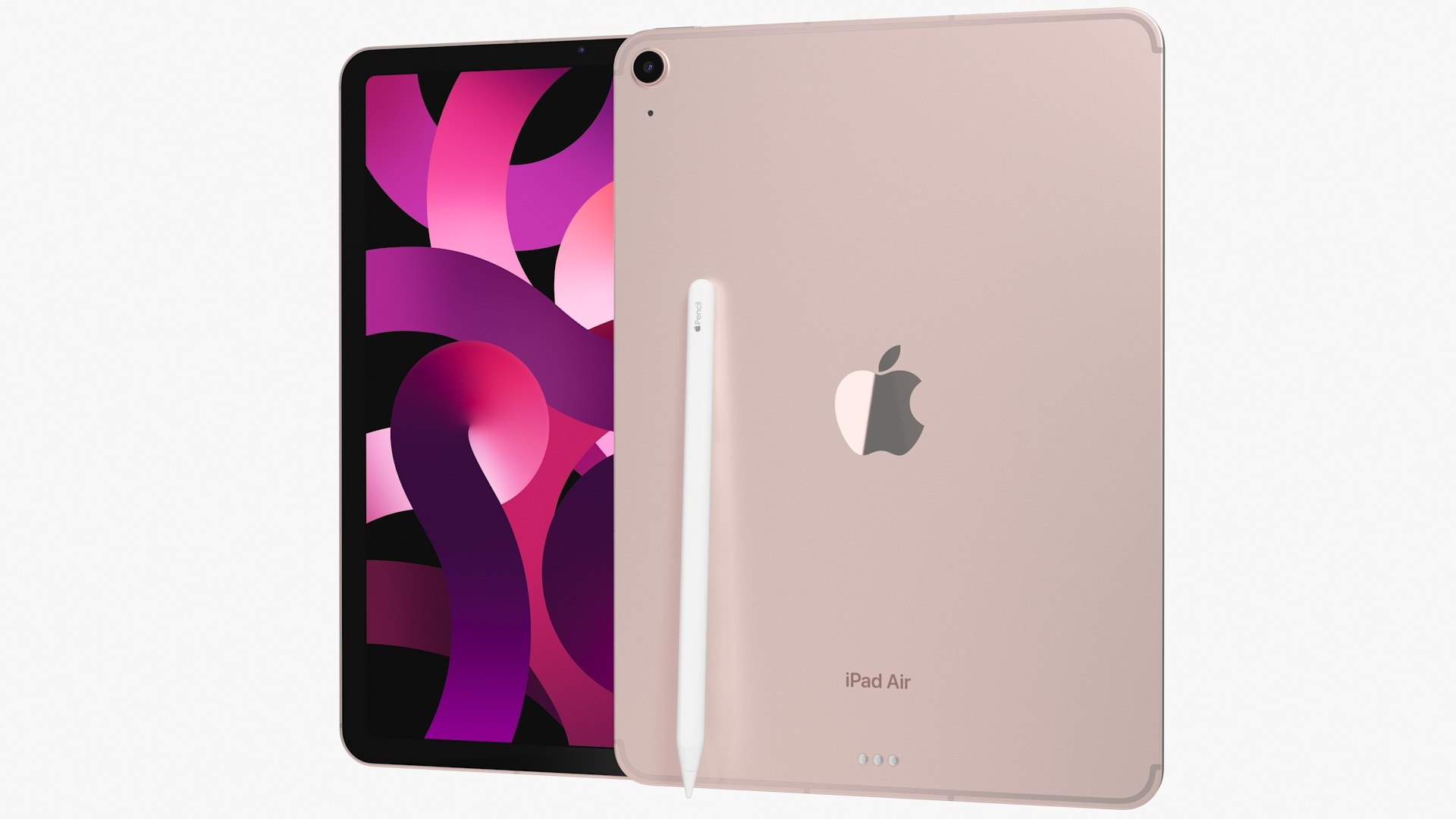 Apple iPad Air 2022 5th gen WiFi and Cellular with Pencil Pink model ...