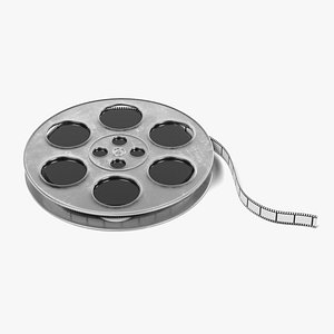 Movie Film Reel Roll - 3D Model by Mohfakhry