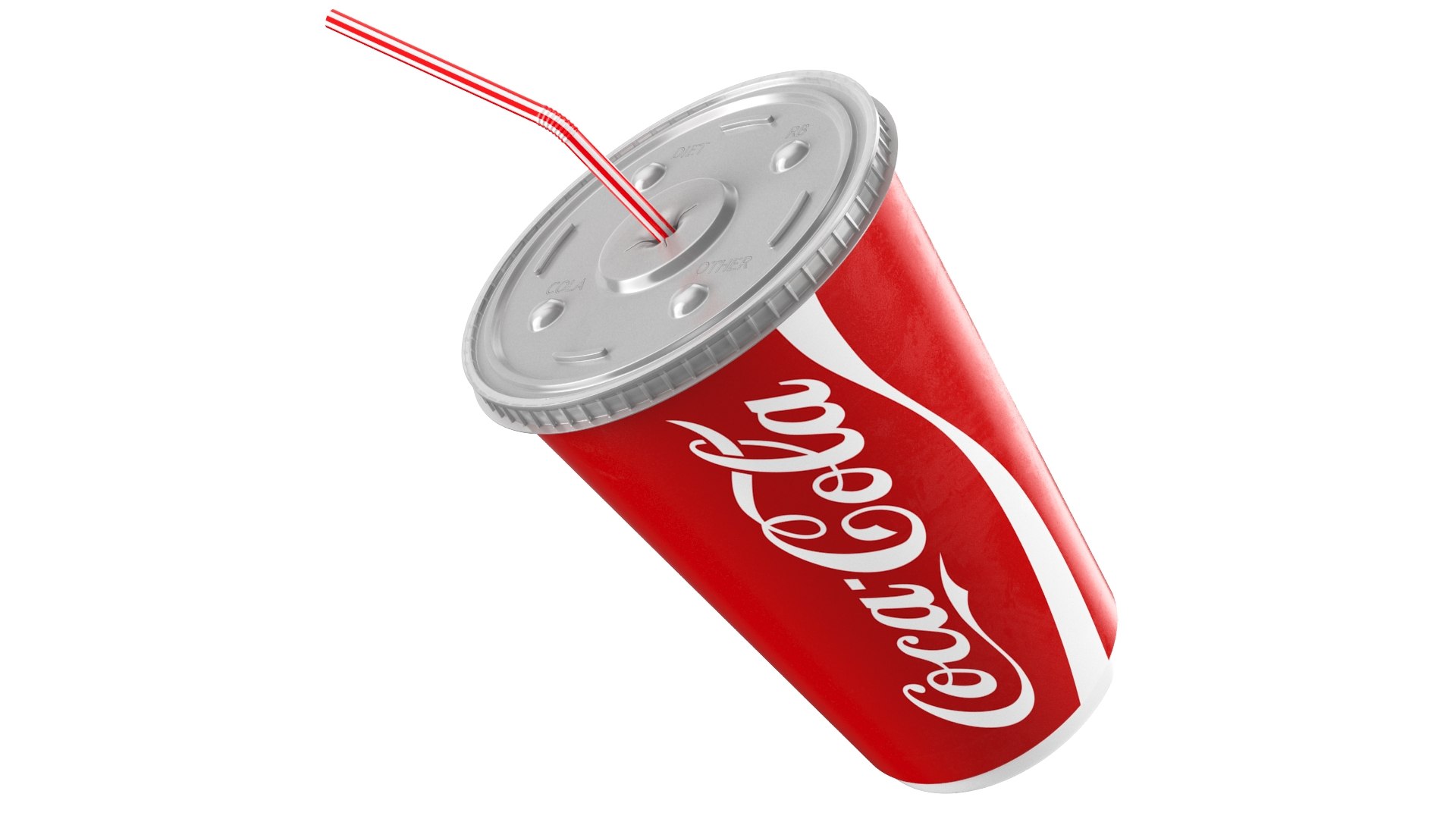 Soft drink cup 3D model