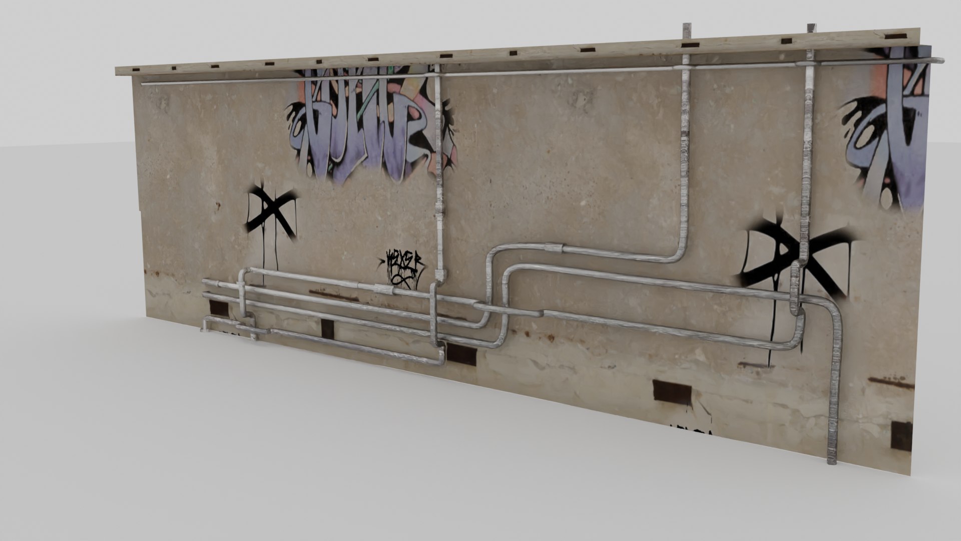Free Realistic Pipes Model - TurboSquid 1780144