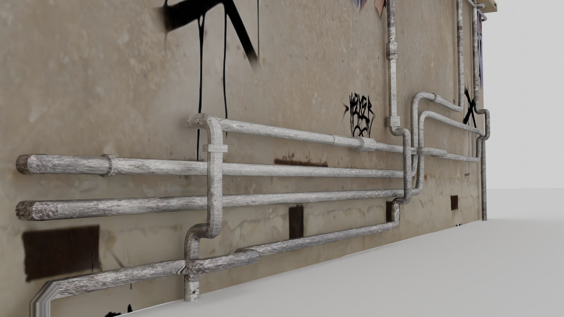 Free Realistic Pipes Model - TurboSquid 1780144