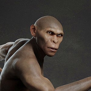 female expressions 3D model