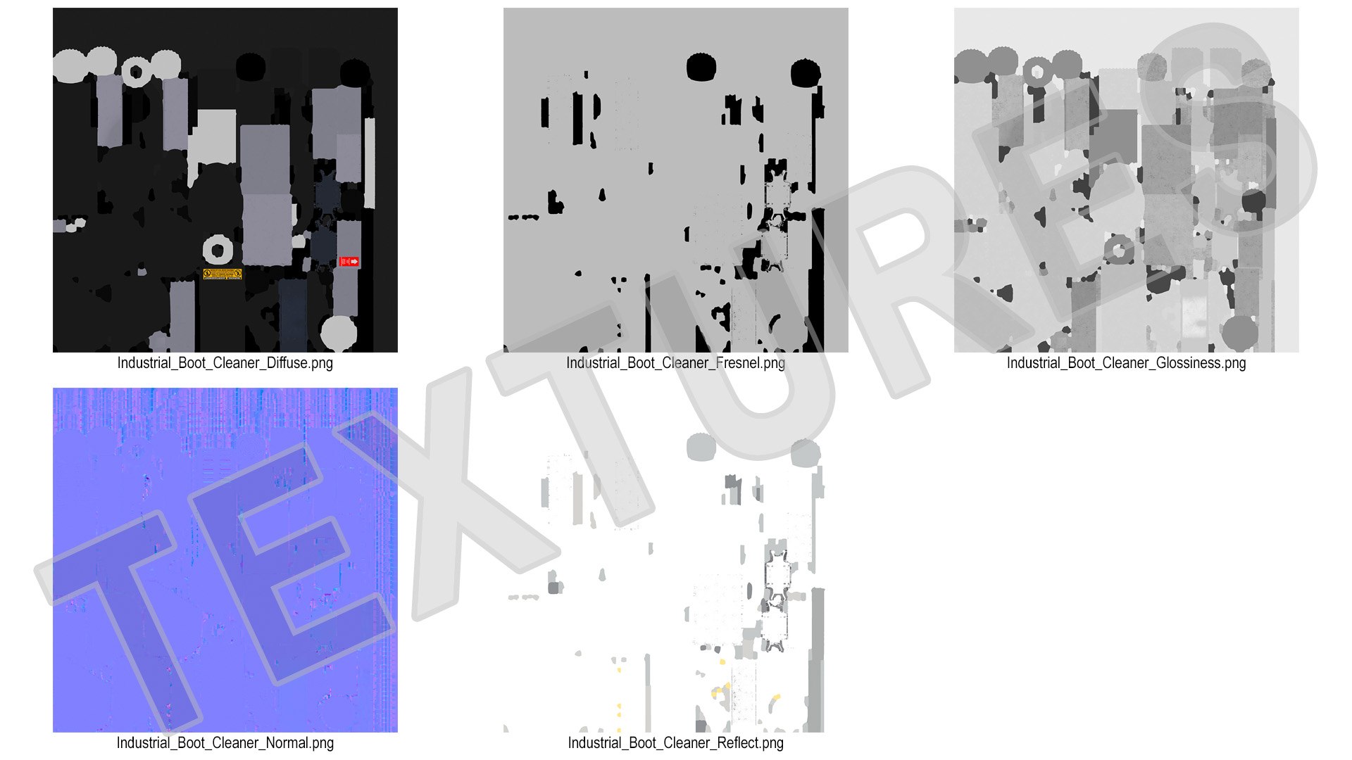 Black Industrial Boot Cleaner 3D - TurboSquid 2073103