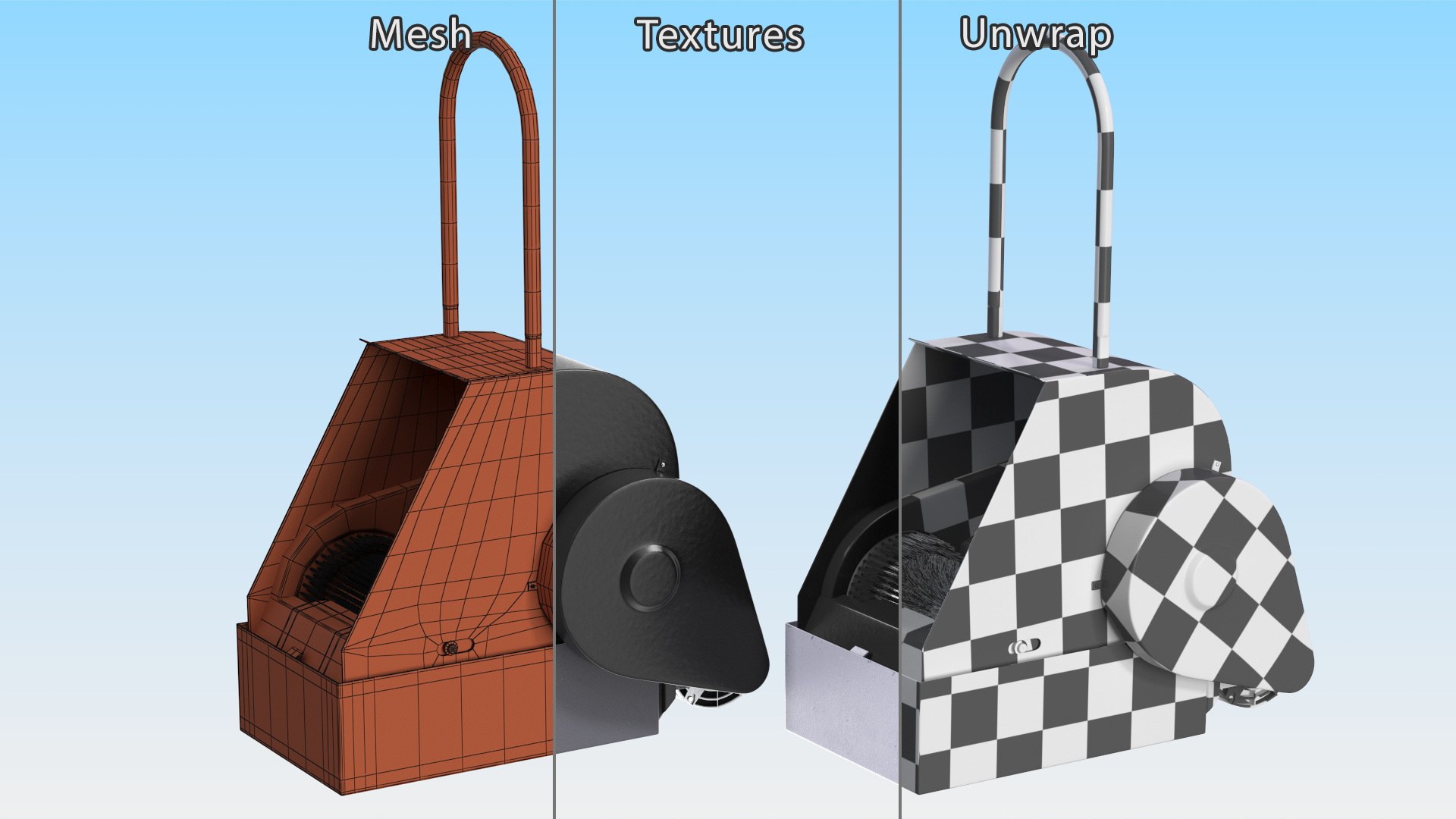 Black Industrial Boot Cleaner 3D - TurboSquid 2073103