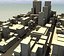 Scène de la ville Lowpoly