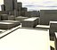 Scène de la ville Lowpoly