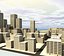 Scène de la ville Lowpoly